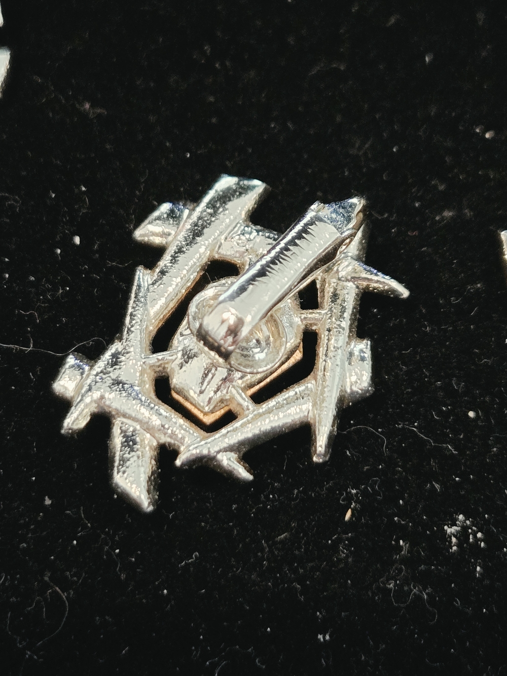 Vintage 1964 Sarah Coventry "Chinese Modern" Pendant And Clip On Earrings - Picture 3 of 8